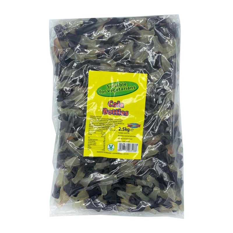Vegan Cola Bottles 2.5kg Vegan Cola Bottles 2.5kg