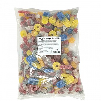Veggie Mega Sour Mix 2kg Veggie Mega Sour Mix 2kg