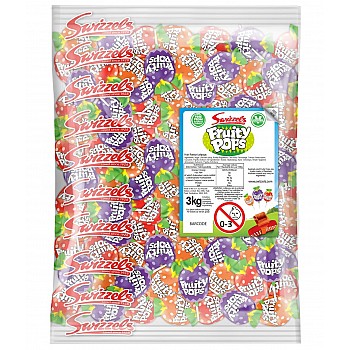 Swizzels Fruity Pops 3KG Swizzels Fruity Pops 3KG