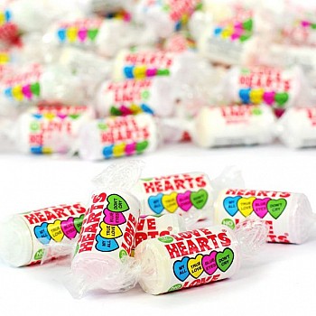 Swizzels Love Hearts Mini Rolls (3KG) Swizzels Love Hearts Mini Rolls (3KG)