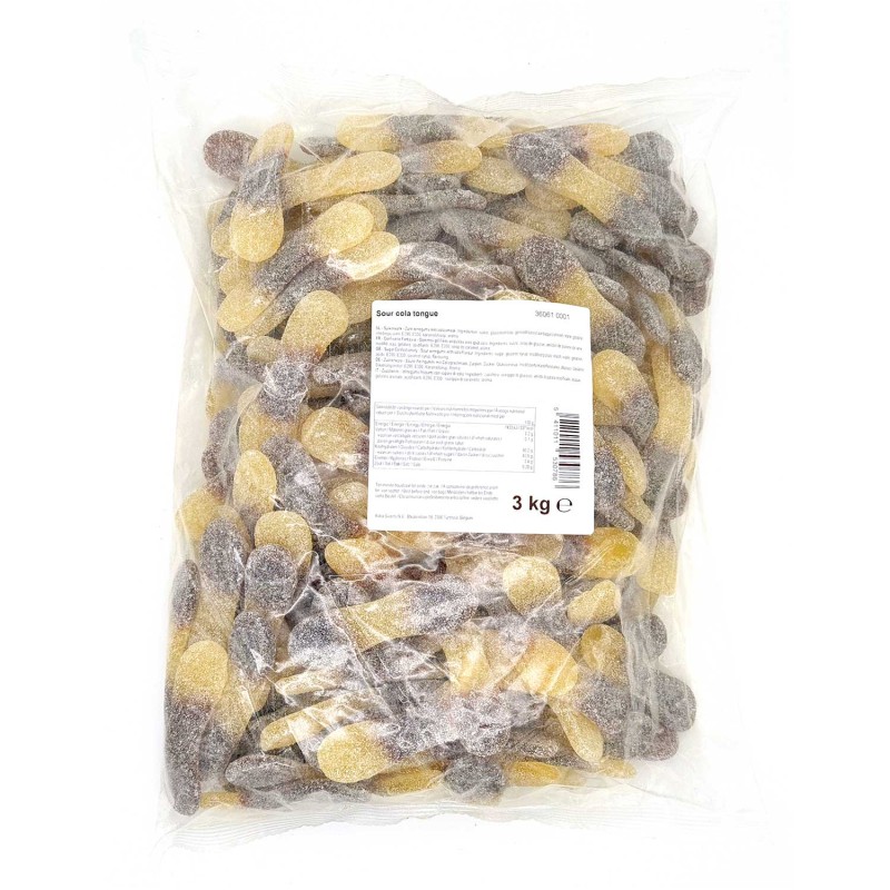 Faam Giant Sour Cola Tongues (3kg)