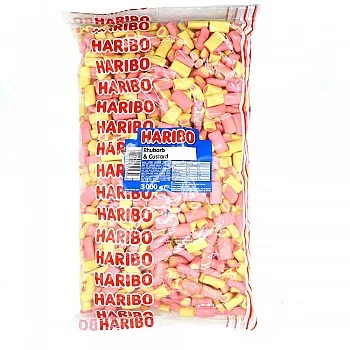Haribo Rhubarb & Custard (3kg)