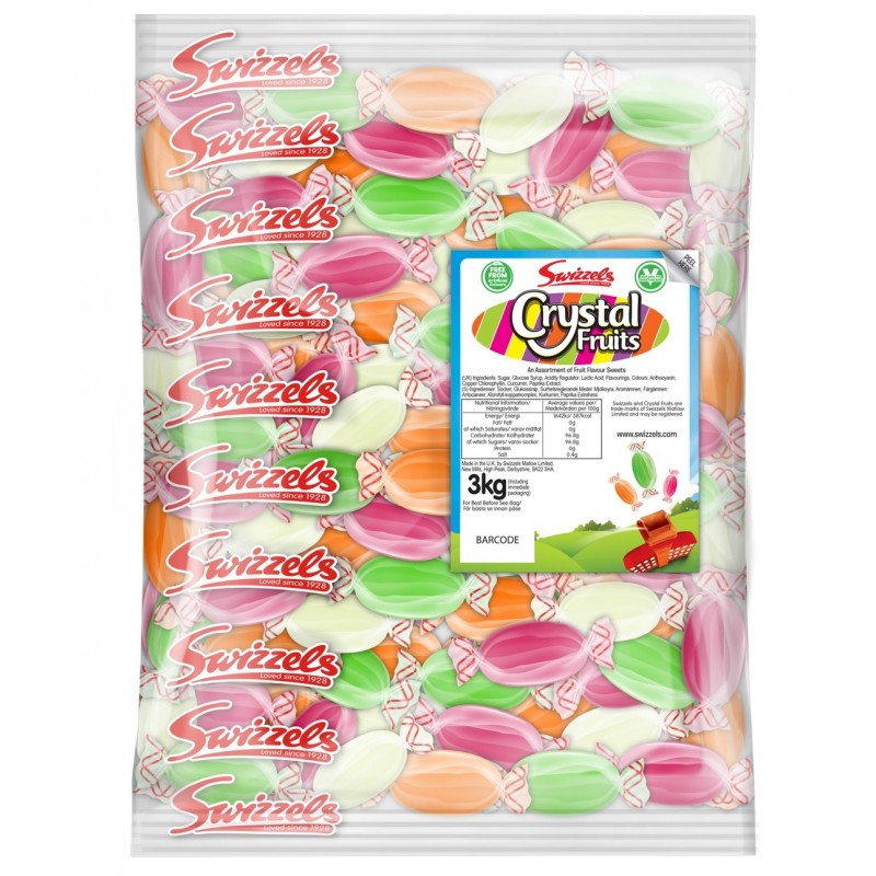 Swizzels Crystal Fruits (3kg) Swizzels Crystal Fruits (3kg)
