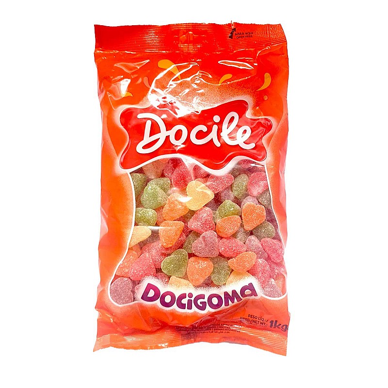Docile Assorted Fruit Hearts Docile Assorted Fruit Hearts