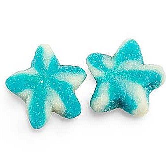 Dulceplus Blue Twist Stars