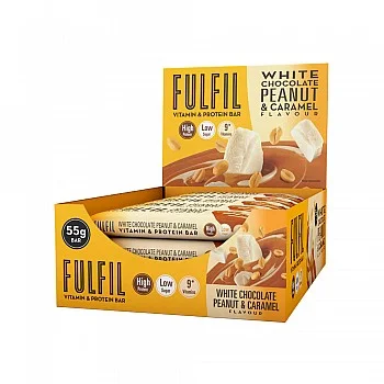 Fulfil White Chocolate Peanut & Caramel (55g)