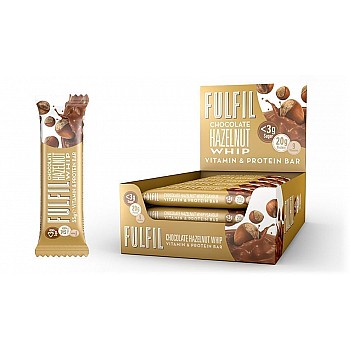 Fulfil Chocolate Hazelnut Whip Flavour Protein Bar (55g) Fulfil Chocolate Hazelnut Whip Flavour Protein Bar (55g)