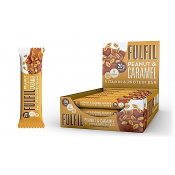 Fulfil Peanut & Caramel Vitamin & Protein Bar (55g) Fulfil Peanut & Caramel Vitamin & Protein Bar (55g)