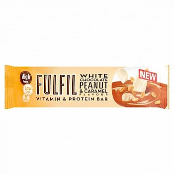 Fulfil White Chocolate Peanut & Caramel (55g)