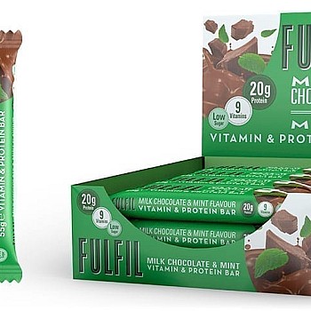 Fulfil Milk Chocolate Mint Flavour Protein Bar (55g)