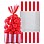 Apple Red Cello Sweet Bags - 27cm