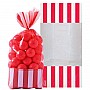Apple Red Cello Sweet Bags - 27cm Apple Red Cello Sweet Bags - 27cm