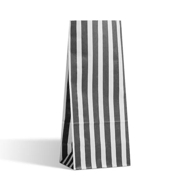 Black Stripe Pick n Mix Paper Bags Black Stripe Pick n Mix Paper Bags