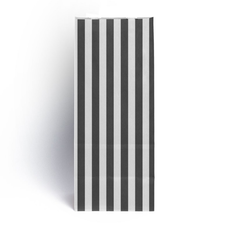 Black Stripe Pick n Mix Paper Bags Black Stripe Pick n Mix Paper Bags