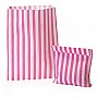 Bright Pink Candy Stripe Paper Bags Bright Pink Candy Stripe Paper Bags