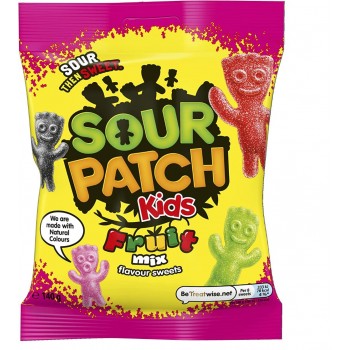 Sour Patch Fruit Mix 140g Bags