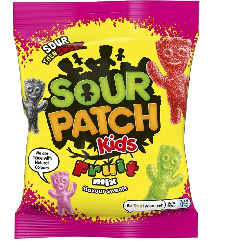 Sour Patch Fruit Mix 140g Bags Sour Patch Fruit Mix 140g Bags