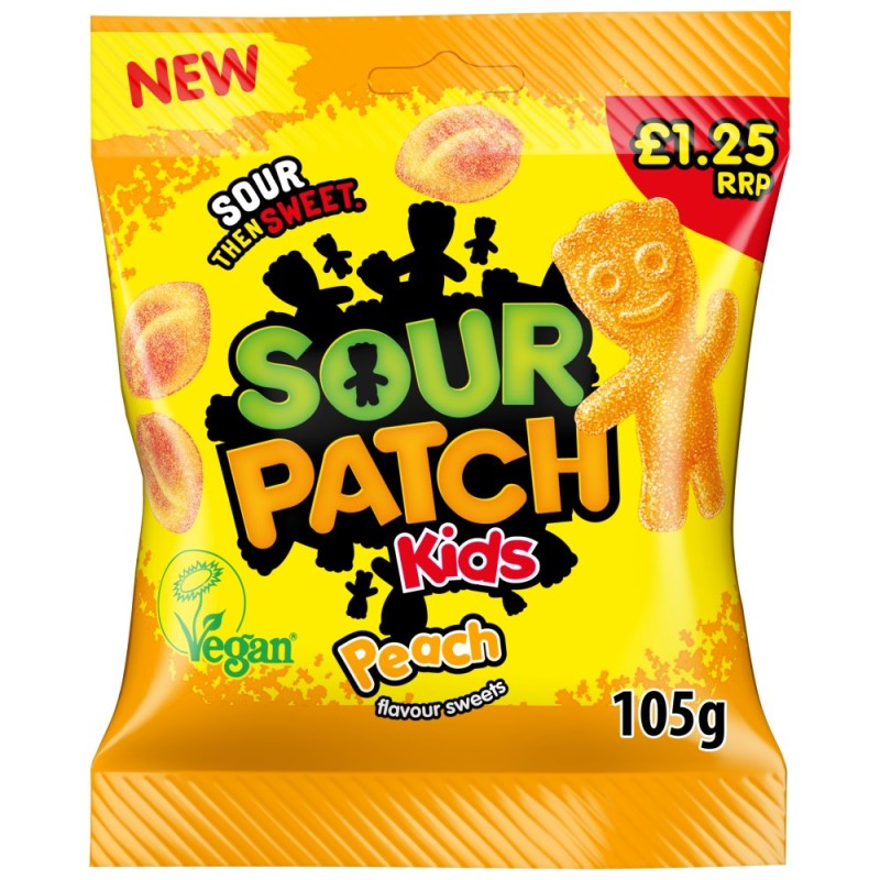 Sour Patch Kids Peach Gummy Candy 105g