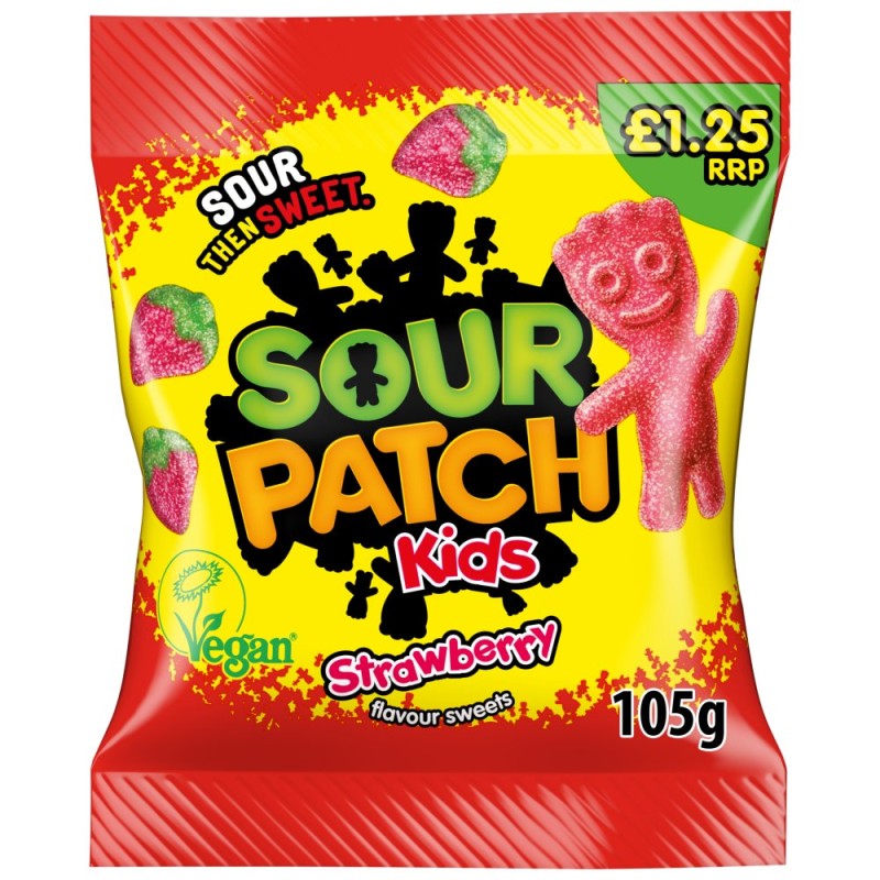 Sour Patch Kids Strawberry Gummy Candy 105g