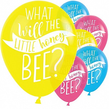 What Will It Bee Balloons - 11" Latex (6pk)