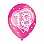 Age 18 Pink Latex Balloons (6pk)