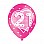 Age 21 Pink Latex Balloons (6pk)