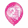 Age 21 Pink Latex Balloons (6pk) Age 21 Pink Latex Balloons (6pk)