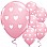 Big Pink Hearts Valentine's Balloons - 11" Latex