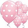 Big Pink Hearts Valentine's Balloons - 11" Latex Big Pink Hearts Valentine's Balloons - 11" Latex