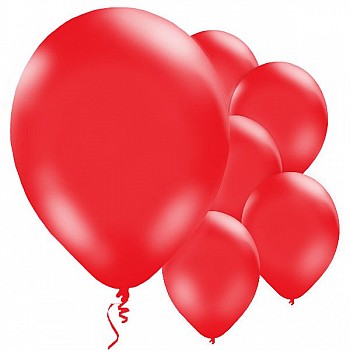 Red Balloons - 11'' Latex (10pk)