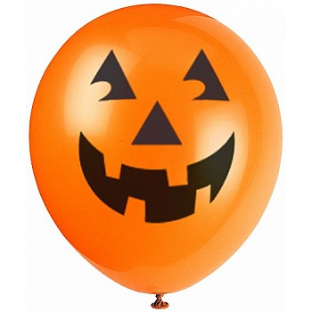 Pumpkin Orange 12" Latex Balloons (6pk)