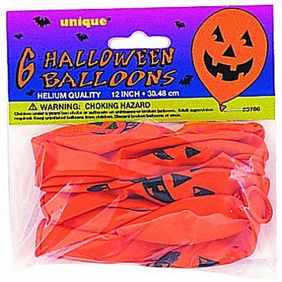 Pumpkin Orange 12" Latex Balloons (6pk) Pumpkin Orange 12" Latex Balloons (6pk)