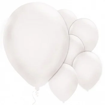 White Balloons - 11'' Latex (10pk)