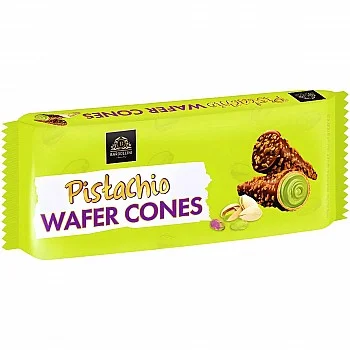 Bardollini Pistachio Wafer Cones - 100g