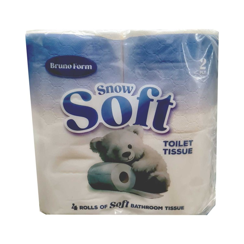 Bruno Form Snow Soft Toilet Roll (40pk)