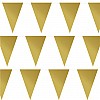 Gold Plastic Bunting - 10m