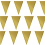 Gold Plastic Bunting - 10m Gold Plastic Bunting - 10m
