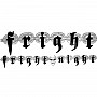 Fright Night Letter Banners 2.1m Fright Night Letter Banners 2.1m