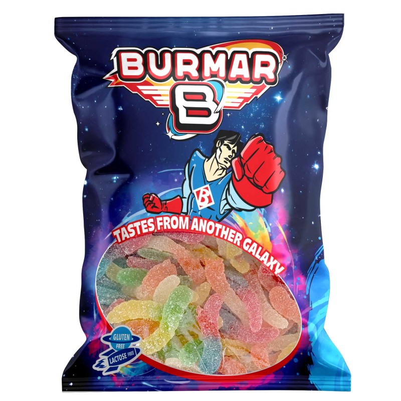 Burmar Sour Assorted Worms 1kg