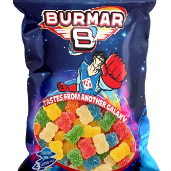 Burmar Assorted Fizzy Bears 1kg