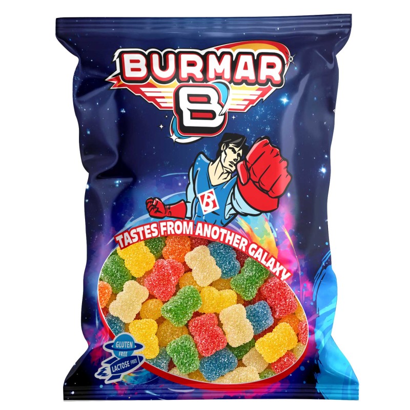 Burmar Assorted Fizzy Bears 1kg
