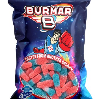 Burmar Sour Bubblegum Bottles 1kg