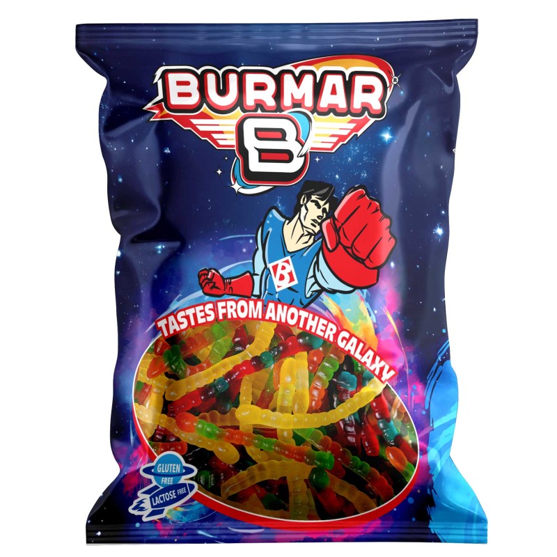 Burmar Jelly Assorted Worms 1kg