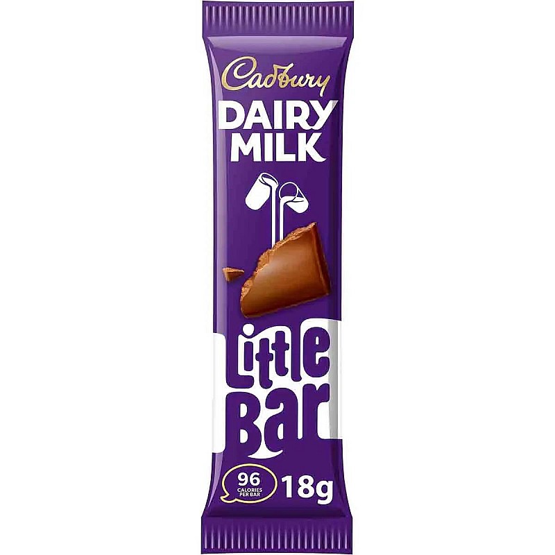 Cadbury Dairy Milk Little Bar 18g Cadbury Dairy Milk Little Bar 18g
