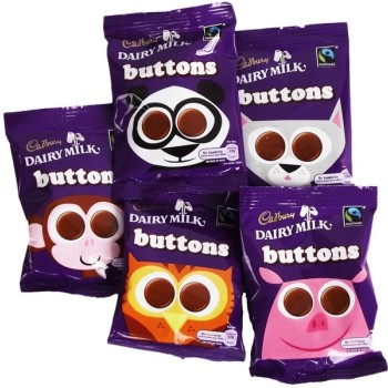 Cadburys Chocolate Buttons (60 x 14g)