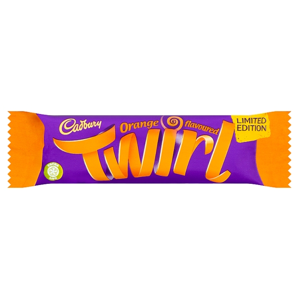 Cadbury Twirl Chocolate Orange Bar (43g x 48) Limited Edition Cadbury Twirl Chocolate Orange Bar (43g x 48) Limited Edition