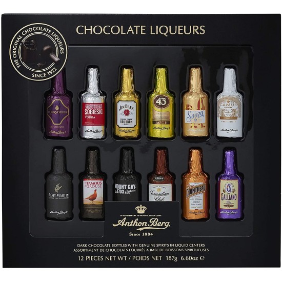 Anthon Berg Assorted Chocolate Liqueurs Giftbox 187g