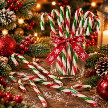 Candy Canes Peppermint  (10pk)