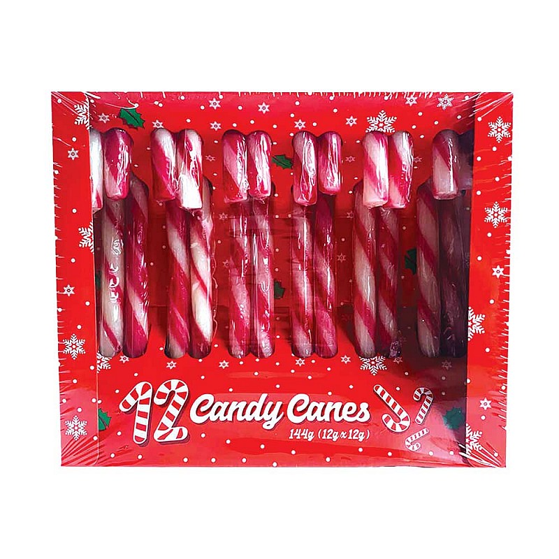 Christmas Candy Red and White Canes (12pk) Christmas Candy Red and White Canes (12pk)