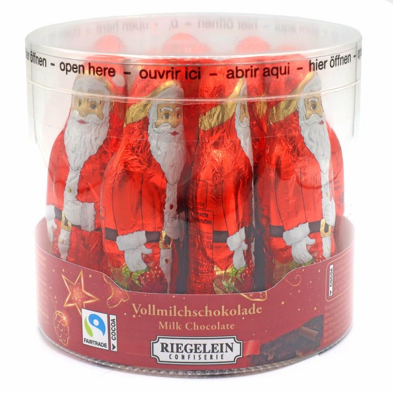 Milk Chocolate Santas